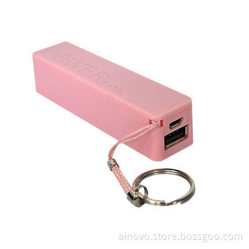 2,200mAh power bank for iPhone, Samsung, high capacity, rechargeable, mini portable